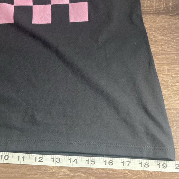 NWT Womens Port & Company Retro Style Taylor Black Small Tee - Picture 8 of 8